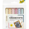 Folia Kriedy v ceruzke - pastelové farby 6 ks
