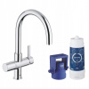 Kuchynská batéria - Blue Pure Chrom Grohe 33249001 Štartovacia súprava (Kuchynská batéria - Blue Pure Chrom Grohe 33249001 Štartovacia súprava)