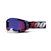 RACECRAFT 100% brýle Republic, červené/modré plexi M150-824