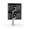ERGOTRON LX Dual Stacking Arm, Tall Pole, stolní ramena pro 2 lcd. max. 40