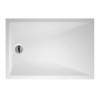 Roth Marmo Neo Square Vanička sprchová obdĺžniková 140x80 liaty mramor, Biela MANSQ1400802E