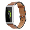 BStrap Leather Italy pro Fitbit Charge 3 / 4 coffee, velikost S STR00033
