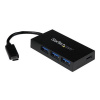 STARTECH 4 Port USB C Hub - C to C+A - USB 3.0, STARTECH 4 Port USB C Hub - C to C+A - USB 3.0 - HB HB30C3A1CFB