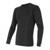 Tričko Sensor Merino Active - Pánske dl. rukáv Black M