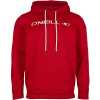 O'Neill RUTILE HOODED FLEECE červená,biela Pánska mikina L