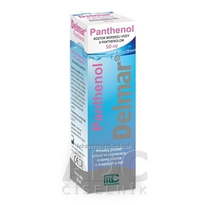 Delmar Panthenol nosový sprej 1x50 ml