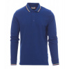 PAYPER AVIAZIONE 000059-0021 / Unisex polokošeľa s dlhým rukávom - royal blue L