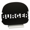 SECURIT Stolná popisovacia tabuľa s hliníkovým stojanom a 1 popisovačom BURGER FBTA-BURGER