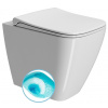 GSI NUBES WC misa stojaca, Swirlflush, 35x52cm, spodný/zadný odpad, biela ExtraGlaze, 961011
