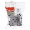 LEGRAND Zásuvka VALENA LIFE 2P+T 16A s clonkami IP20 bílá