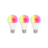 Smart sada LED žiaroviek E27 10W RGB WOOX R9074/3 WiFi Tuya