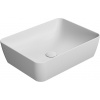 GSI SAND keramické umývadlo na dosku 50x38 cm, biela mat 903709