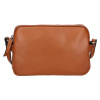 Kožená dámska crosbody kabelka Katana Francia - koňak