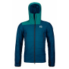 Ortovox pánska bunda Swisswool Zinal Jacket M | farba: petrol blue, veľkosť: XXL