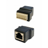 Zásuvka RJ45 5E UTP (8P8C) push-down svorky 76737