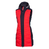 Northfinder Dámska zatepľovacia vesta vodoodolná a vetruvzdorná BETTY redblack M VE-4460SNW
