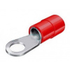 Tracon Káblové oko PSZ10-10 lisovacie izolované červené