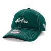 Kšiltovka New Era - Contrast Stitch 9TWENTY - Dark Green / White velikost One Size (56-59 cm)
