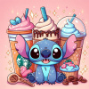 CUKROVÁ TLAČ jedlý obrázok na tortu Cukrová hmota Stich Stitch Sticz Lilo #64