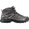 Salomon X Ultra Pioneer Mid GTX Womens Walking Shoe Magnet/Coral 6 (39.3)