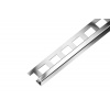SP7 ukončovacia lišta Q ACARA, pravidelná, nerez V2A, 8 mm, 3 m