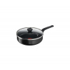 Tefal Simply Clean Red hlboká panvica + pokrievka 24 cm B5673253 + záruka 3 roky zadarmo