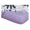 Dadka Froté prestieradlo fialové 90 × 200 × 15 cm
