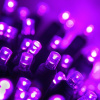 Vnútorná LED vianočná reťaz - fialová, 21m, 210 LED