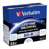 VERBATIM MDisc BD-R(5-pack)Jewel/4x/25GB (43823)