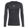 Pánske Tričko s dlhým rukávom ADIDAS TF 3S LS IN5586 – Čierna