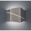 Trio - ZORRO Trio - nástenné LED svietidlo - 180x145mm - kov/nikel