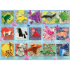 COBBLE HILL Puzzle Origami zvieratká 500 dielikov