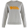 Fjällräven Logo Sweater W Grey-Melange - M