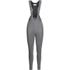 Dámske zimné cyklistické nohavice * 7286 Women's Essential Thermal Long Bibs šedá L