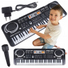 KEYBOARD PIANINO DO NAUKI KLÁVESY PRE DETI A DOSPELÝCH 61 KLÁVESOV MIKROFÓN