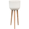 Refined Retro with feet Landon natural white 40x97 cm