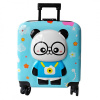 Livefy detský kufor Panda 36 × 44 cm, modrý