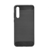 Puzdro gumené Huawei P20 Carbon čierne PT
