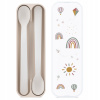 Príbory pre deti plast Mepal SUNSHINE & RAINBOW