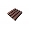 Fasádny lamelový obklad DUO Co-extrusion 221 x 26 mm Farebné prevedenie: Palisander, Dĺžka: 3 m