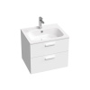 Ravak Chrome skrinka 60x49x50 cm závesná kúpeľňová skrinka pod umývadlo biela X000001776