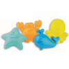 Androni Tvorítka na piesok 4 kusy veselý morský svet