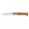 Opinel VRI N°08 Inox Animalia bizon Hnědá nůž