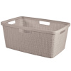 Curver Kôš na bielizeň Jute 46L taupe 263718