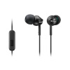 SONY stereo sluchátka MDR-EX110AP, černá MDREX110APB.CE7