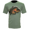 Zfish Tričko Carp T-Shirt Olive Green M