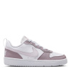 Nike Court Borough Low 2 SE Big Kids' Shoes White/Plum 3 (35.5)