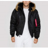 Alpha Industries zimná bunda N2B black Veľkosť: S, Farba: čierna