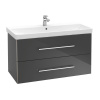 Villeroy & Boch Avento 80 - umývadlová skrinka do kúpeľne Crystal Grey