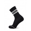 Turistické ponožky Mons Royale Signature Merino Crew Sock - black/white